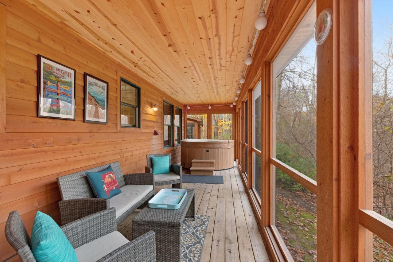 Kingfisher Cove Cabin 2 Saugatuck Esterno foto